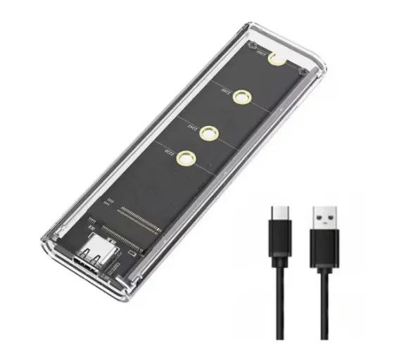 Case NVME M2 SSD, USB A