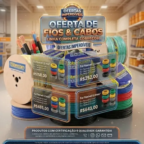 fios e cabos