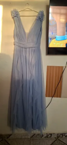 Vestido azul serenety - festa - Madrinha