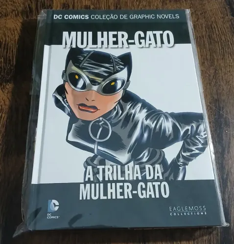 HQ DC Graphic Novels, Na Trilha da Mulher-Gato (Eaglemoss, seminova) Batman, etc