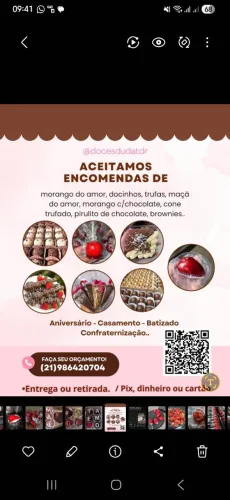 Confeitaria/doces artesanais 