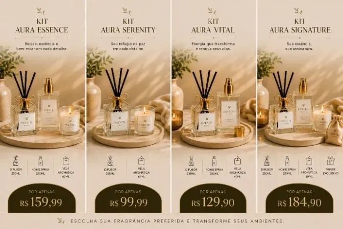 Vela aromática/ Difusor de ambiente/ Home spray