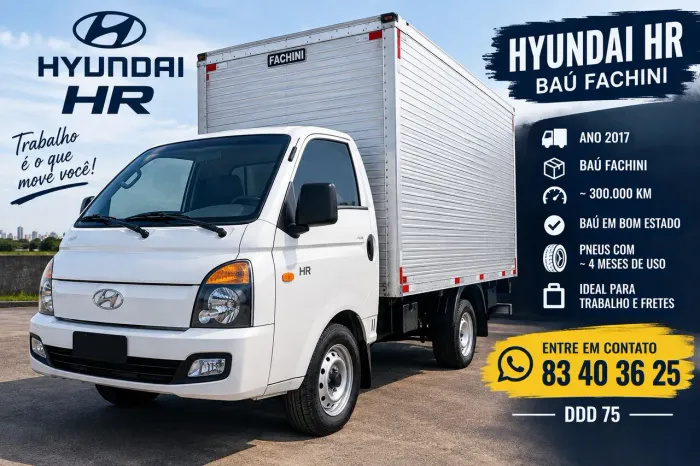 ? FRETES E MUDANÇAS - HYUNDAI HR BAÚ