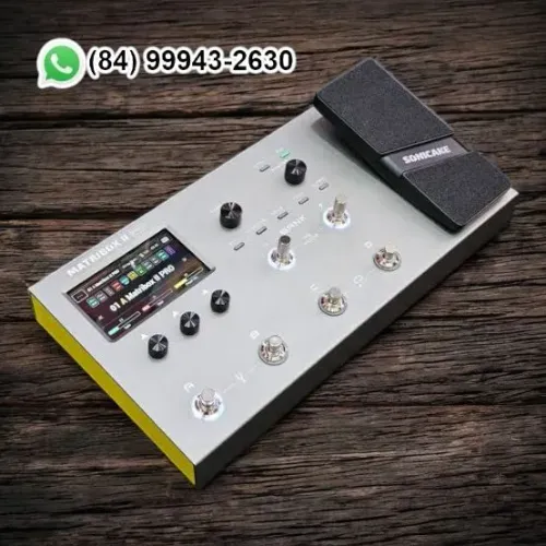 Pedaleira Matribox 2 Pro Sonicake Pedal p/ Guitarra baixo e violão
