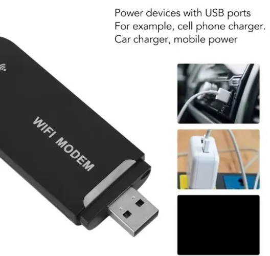 Modem 4g Lte Wi-fi Hotspot Roteador Dongle Usb 150 Mbps  Arduino Automação COD-AP204  