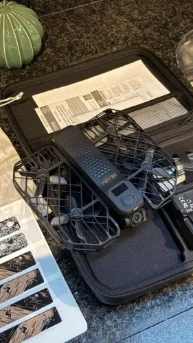 Drone HoverAir X1 Pro - Camera 8K Autofilmagem - Case, Helices e Baterias