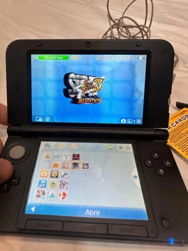 Nintendo 3Ds XL Mario e Luigi Edição Especial