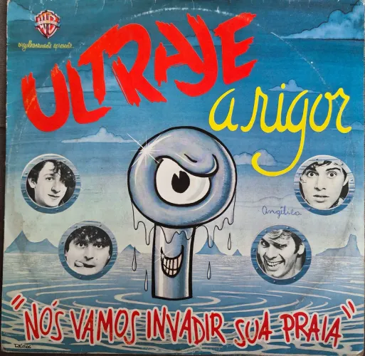 1 LOTE DE 2 DISCOS DE VINIL DO  ULTRAGE A RIGOR 