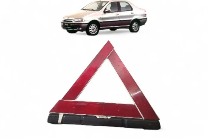 Triângulo Sinalização Segurança Fiat Siena 1998-2003