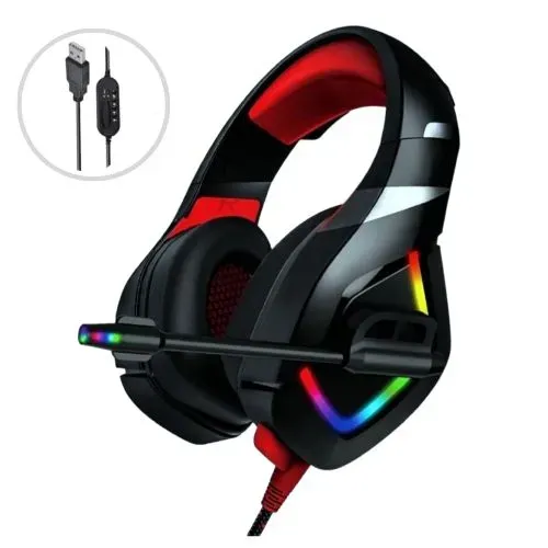 Fone Headset Gamer USB 7.1 +Leds RGB