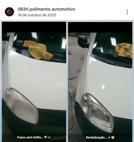 Revitalização para seu carro.