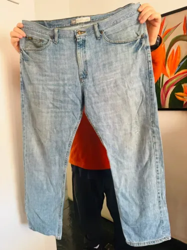 Calças Jeans Lee Original Corte Reto (Relaxed Straight) - Tam 50/52 (EUA 40x30)