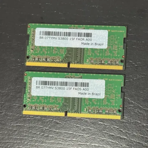 Kit Memórias para Notebook Smart DDR4 2x 4GB 2933mhz