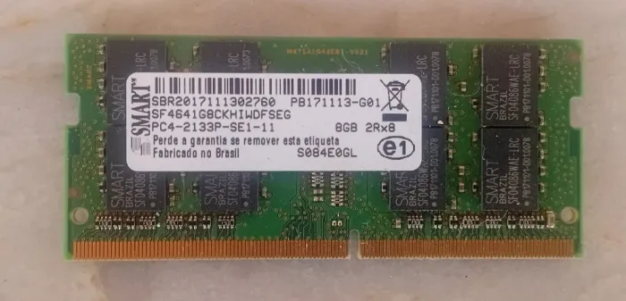 MEMÓRIA 8GB DDR4 PARA NOTEBOOK