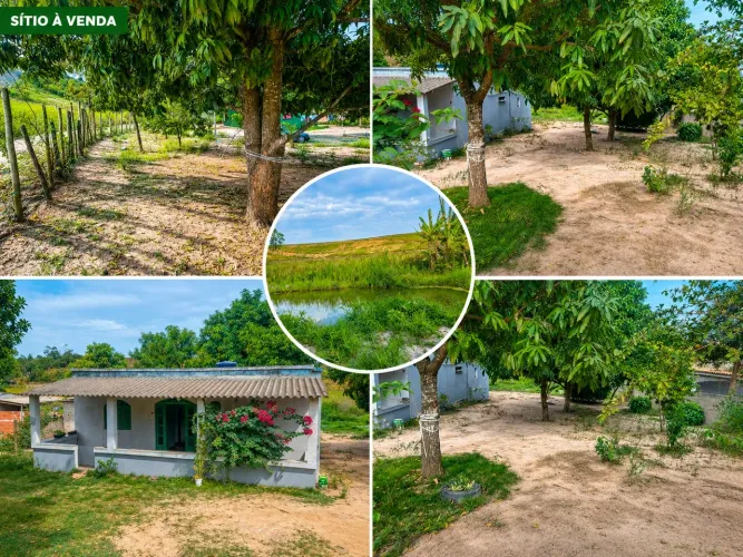 Sítio em Marataízes/ES | 4 Lotes | Lago para Peixes | Próximo às Falésias | R$ 140 mil