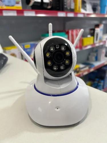 Câmera de 3 antenas Wi-fi Monitoramento casa loja comércio