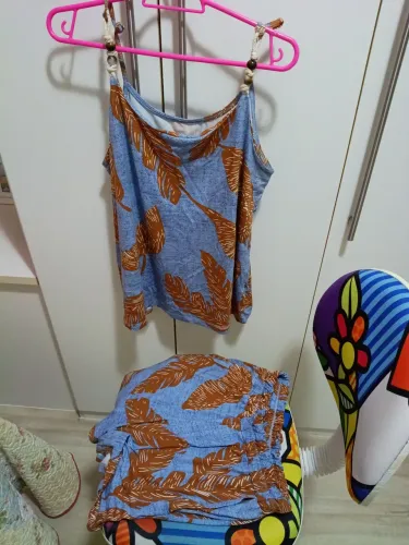 Conjunto de short e blusa 