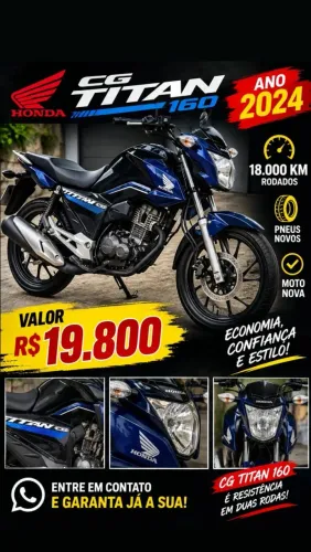 Titan 160cc edição especial 