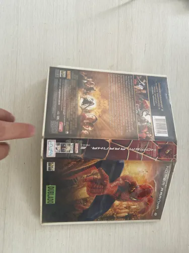 Capa vhs homem aranha 2 