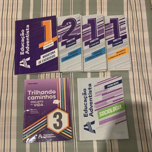 kit do 1° semestre do 3° ano do ensino médio da Educacao Adventista 