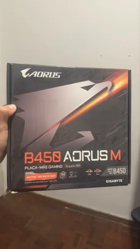 Placa mar b450 aorus m