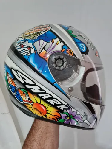 Capacete Shark Butter Colorido Raridadee!