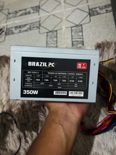 Fonte Brazil PC 350W Real - BPC-325V1
