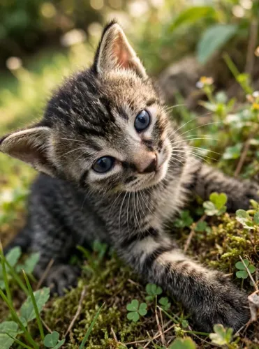Gatinhos fofos filhotes 