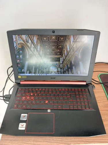 Notebook Acer Nitro AN515-51 16GB RAM i5-7300HQ GTX 1050 4GB SSD 480GB