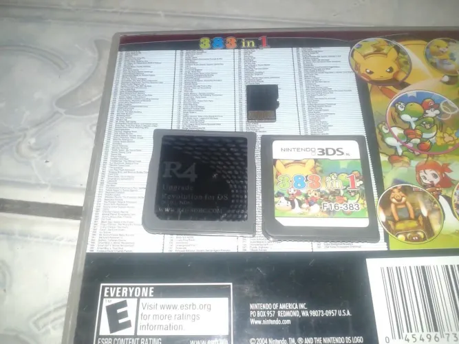 Cartucho 100 Jogos Nintendo DS litle 