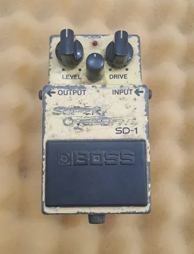 Pedal Boss SD1 Super Overdrive  1989 Vintage 
