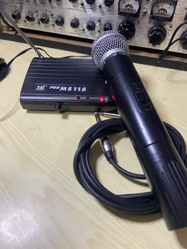 Microfone sem fio de mão TSI