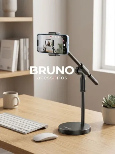 Suporte articulado para celular de mesa - giro 360°