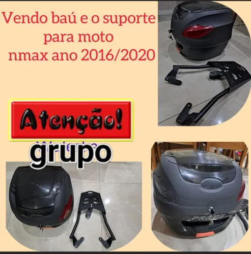 Suporte bau bagageiro Nmax 160 