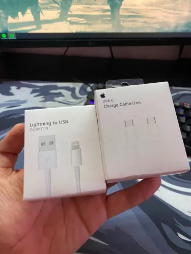 Cabo De IPhone - Lightining e USB-C