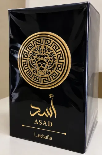 Árabe Asad black lattafa