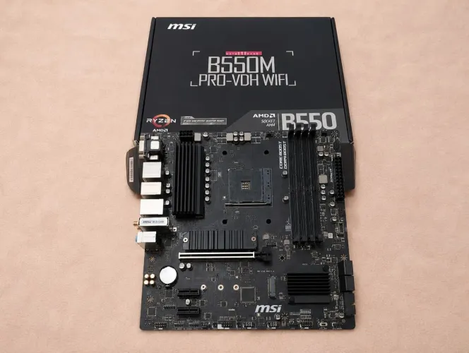 PLACA MÃE MSI B550M PRO-VDH WIFI
