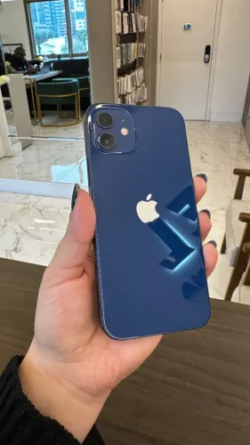 IPHONE 12 128GB AZUL SEMINOVO / LOJA FÍSICA