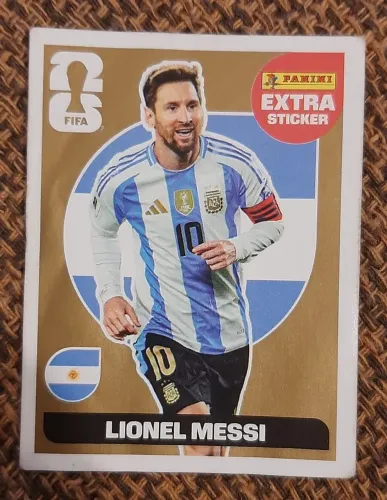 Figurinha Legend Ouro Messi - Original Panini Copa 2026 ?