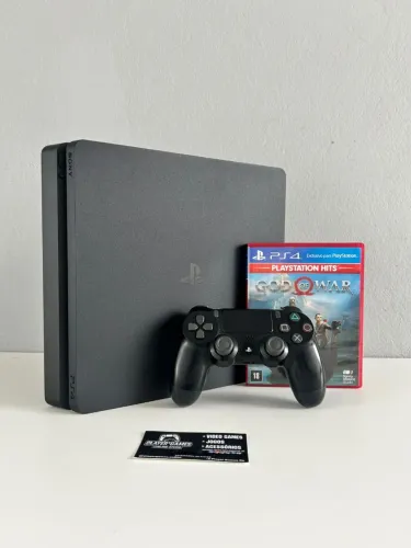 Playstation 4 Slim 1TB Completo!! (Aceito Cartão)