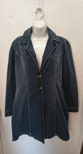 SOBRETUDO JEANS (EQUUS) - TAM. G
