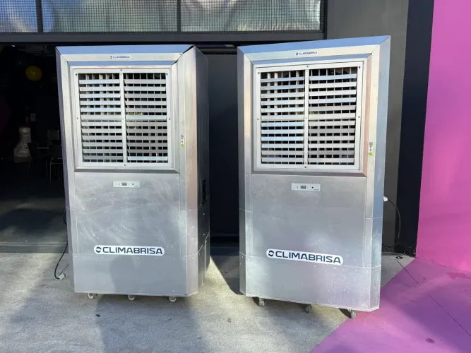 Climatizador Evaporativo Industrial Climabrisa BR30 30.000 m³/h 220V 