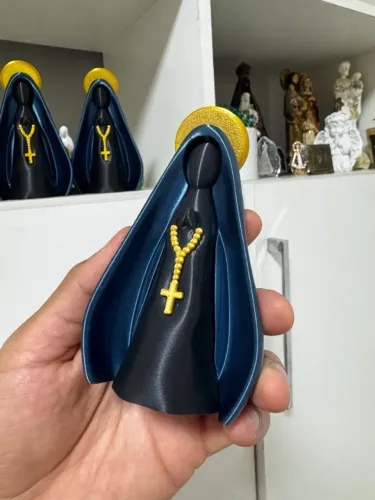 Imagem Nossa Senhora Aparecida 13 cm - Pronta entrega