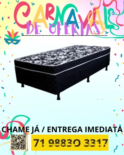 Cama Box Solteiro / Entrego Hoje / Pague ao Receber / Diversos Modelos 