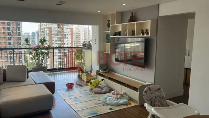 Apartamento com 2 dormitórios à venda, 110m² ao lado do metro brooklin prédio top