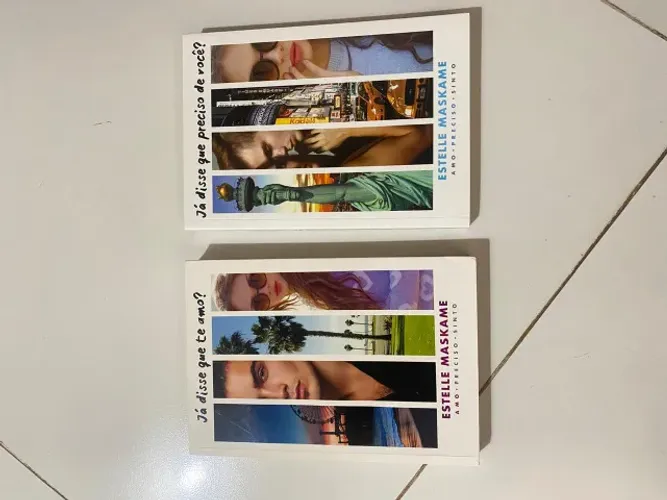 Livros Duologia "Já disse que te amo?" em ótimo estado de conservação