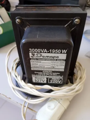 Autotransformador 127V/220V ou 220V/127V