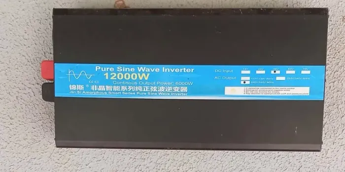 Placa solar - vendo inversor pure wave 1200w