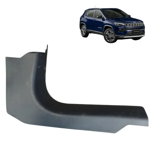 Soleira Porta Dianteira Direita Compass T250 2022 A 2025 Preto