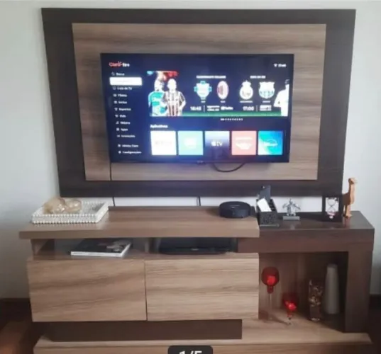 Rack com painel 